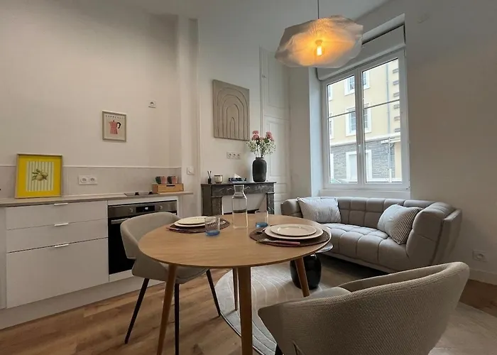 Elegante En Souplex - Gare & Centre A Pied Appartement