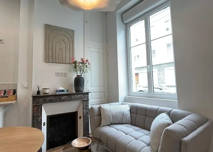 Appartement Suite Elegante En Souplex - Gare & Centre A Pied