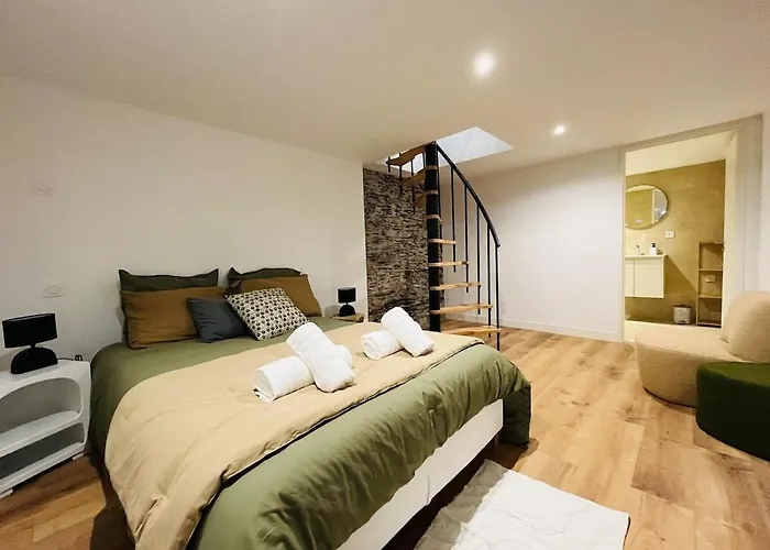 Apartman Elegante En Souplex - Gare & Centre A Pied *